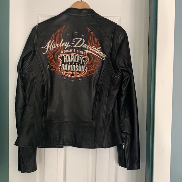 Harley Davidson leather jacket - Picture 2 of 2